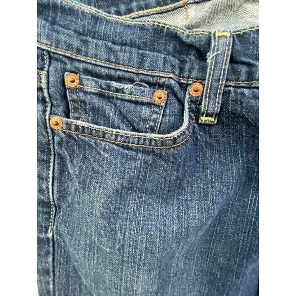 Lucky Brand Blue Straight Leg Jeans Classic Style - Picture 4 of 8
